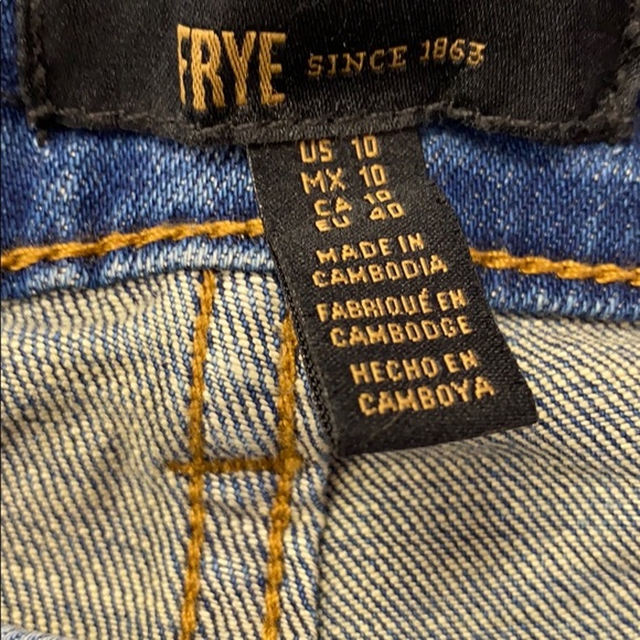 Frye Jeans Women’s Size 10 - Picture 8 of 10